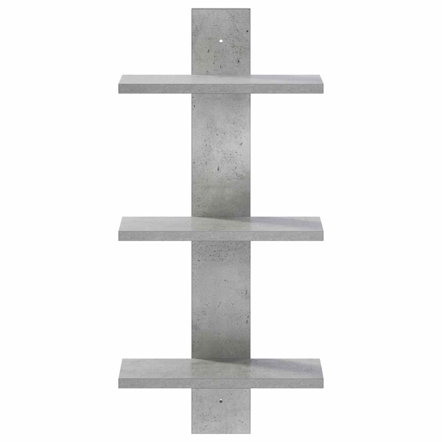 Sieninė lentyna Betono pilka 30 x 13.5 x 64.5 cm