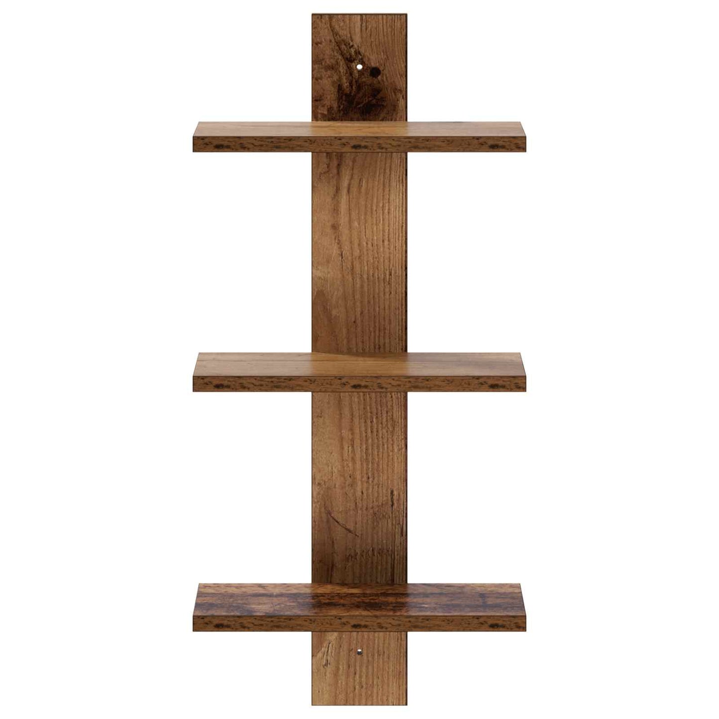 Sieninė lentyna Ąžuolo mediena 30 x 13.5 x 64.5 cm