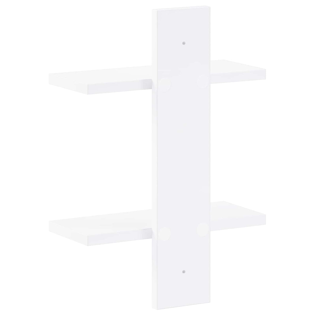 Sieninė lentyna Balta 30 x 13.5 x 43 cm Apdirbta mediena
