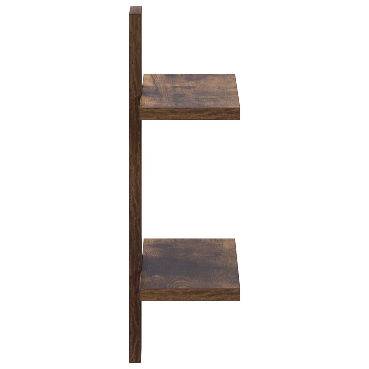 Sieninė lentyna Dūminio ąžuolo 30 x 13,5 x 43 cm