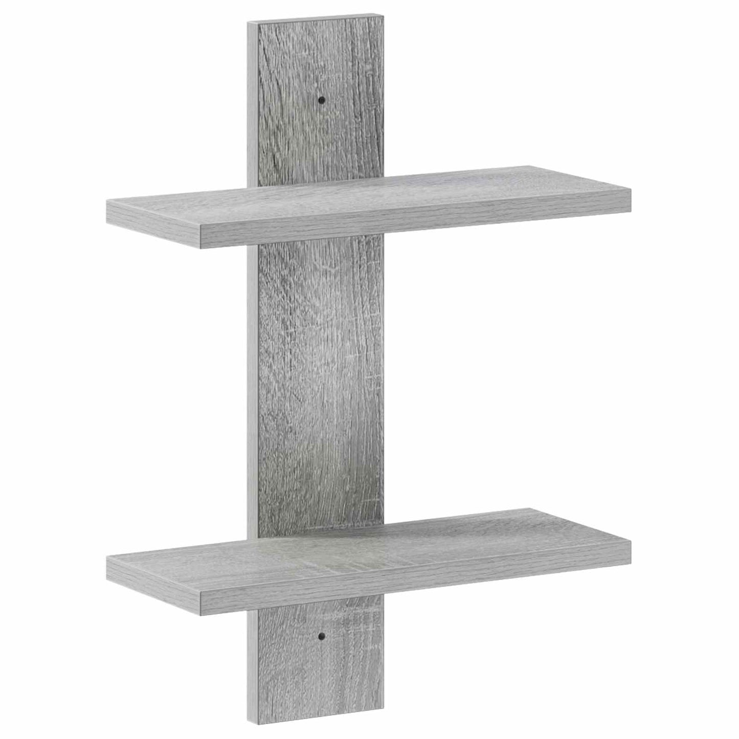 Sieninė lentyna Pilka Sonoma 30 x 13.5 x 43 cm Apdirbta mediena