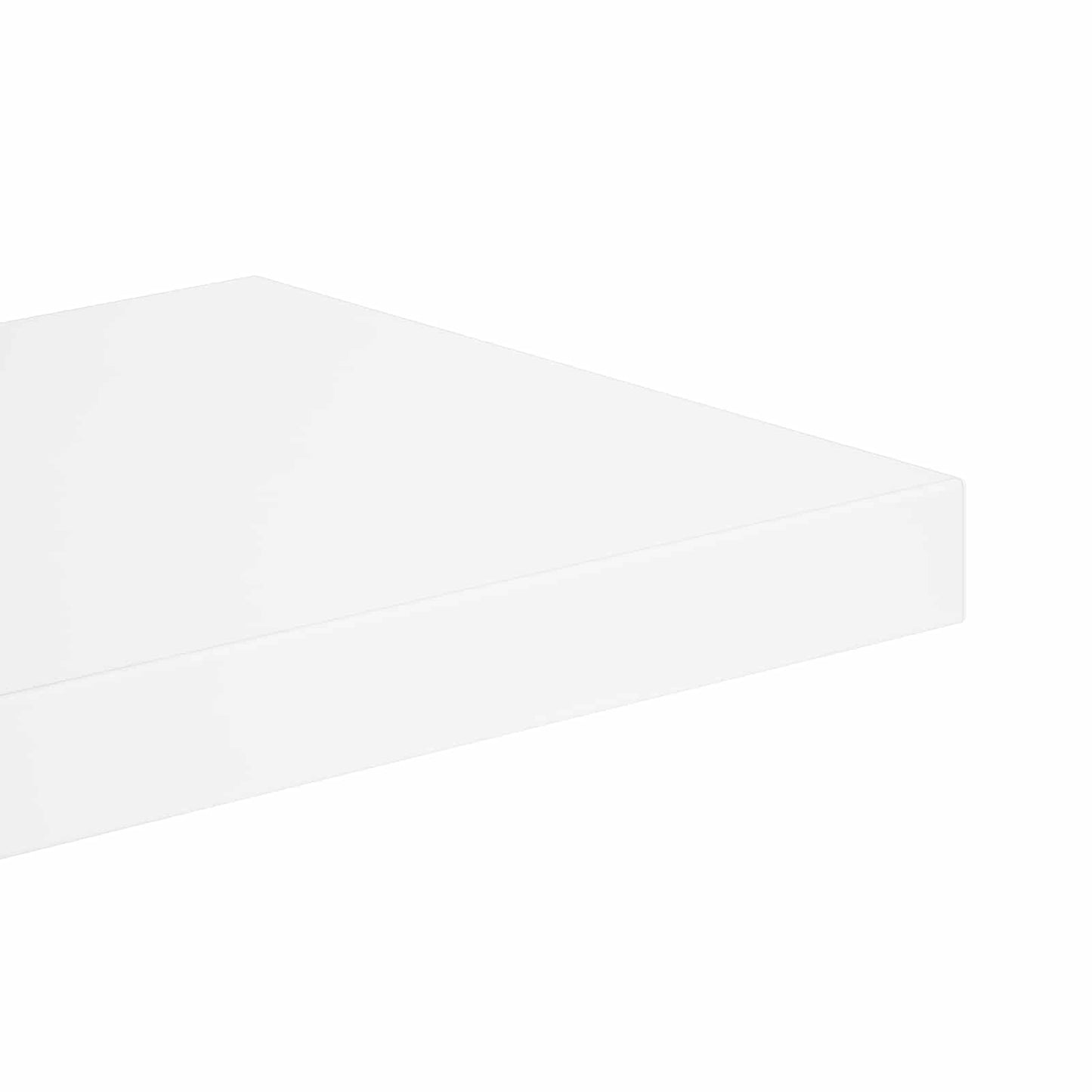 Sieninė lentyna Balta 61 x 13,5 x 105 cm Apdirbta mediena