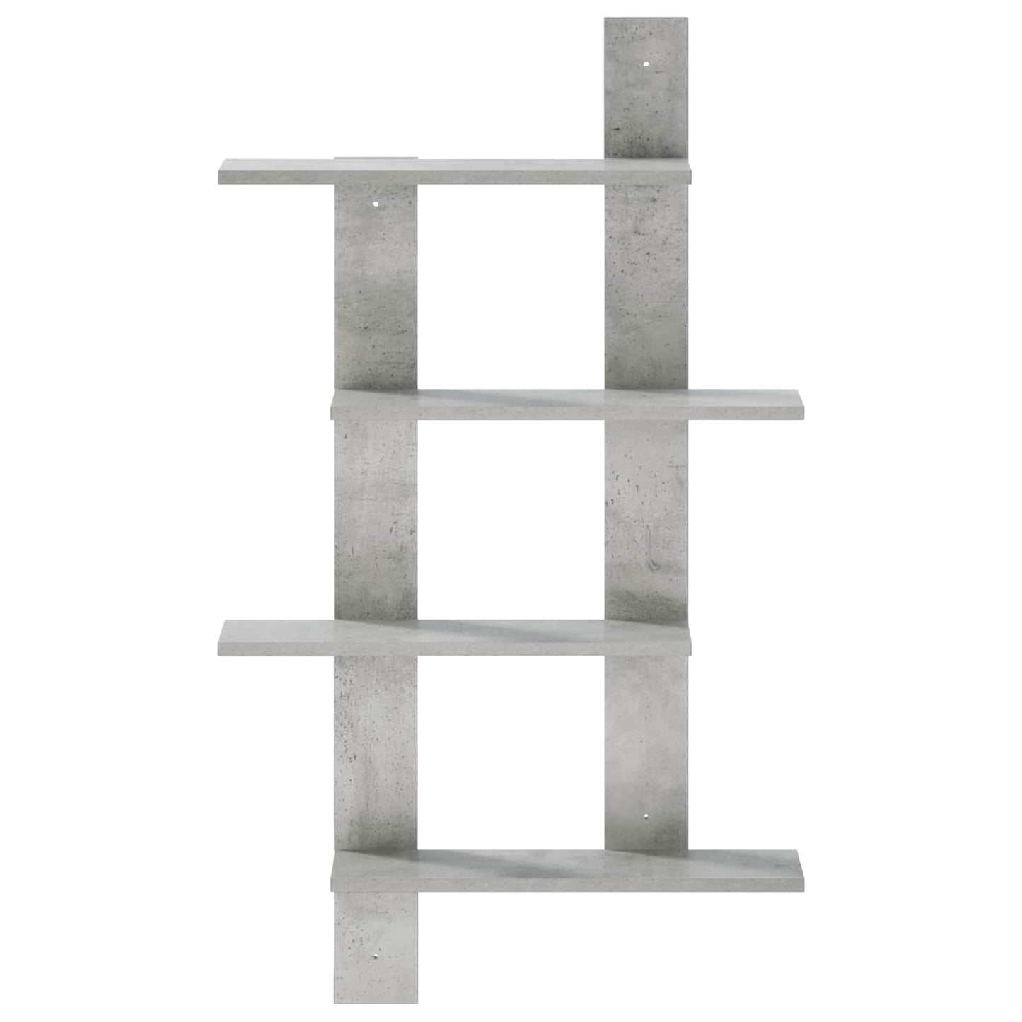 Sieninė lentyna Betono pilka 61 x 13,5 x 105 cm