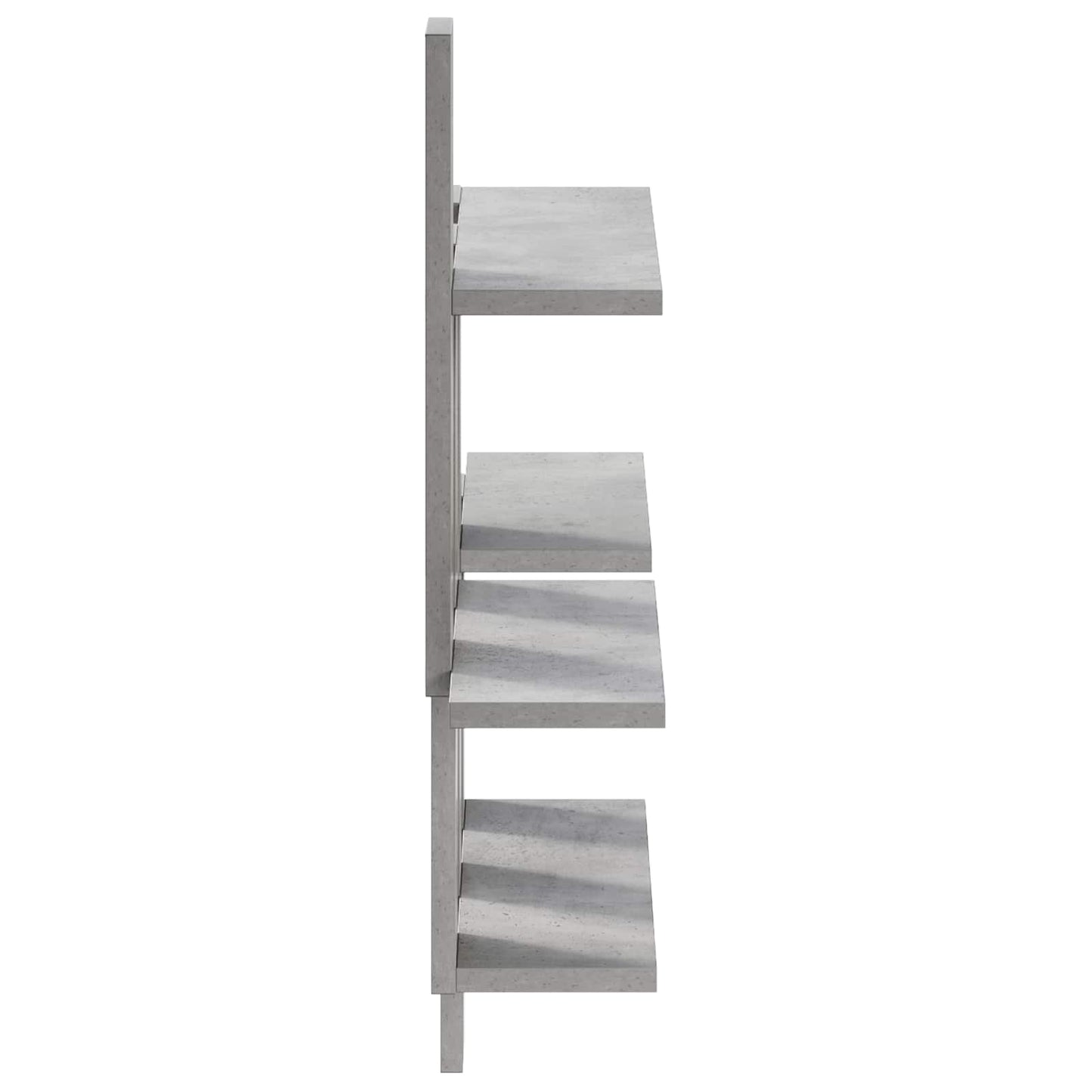 Sieninė lentyna Betono pilka 85 x 13,5 x 73,5 cm