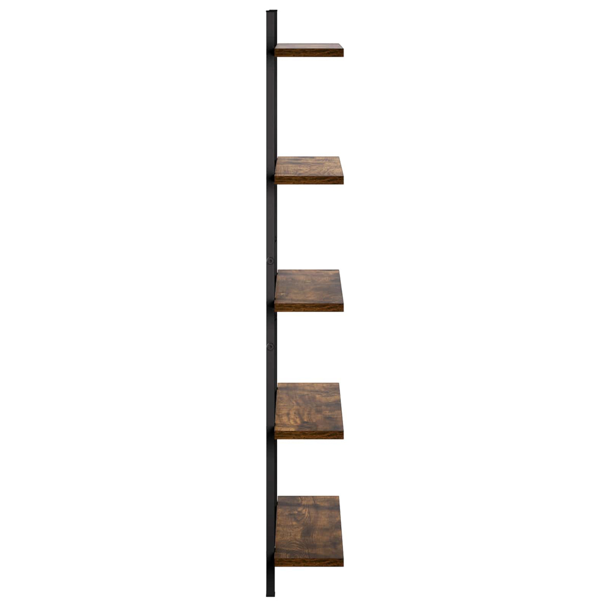 Sieninė lentyna Dūminio ąžuolo 60.5 x 13.5 x 102.5 cm