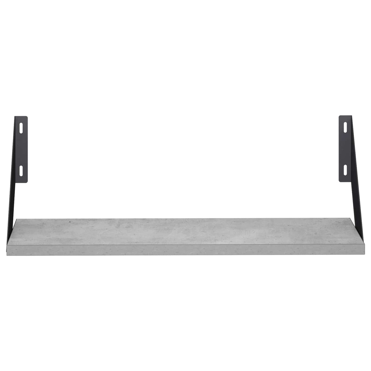 Sieninės lentynos 4 vnt. Betono pilka 50 x 20 x 17 cm
