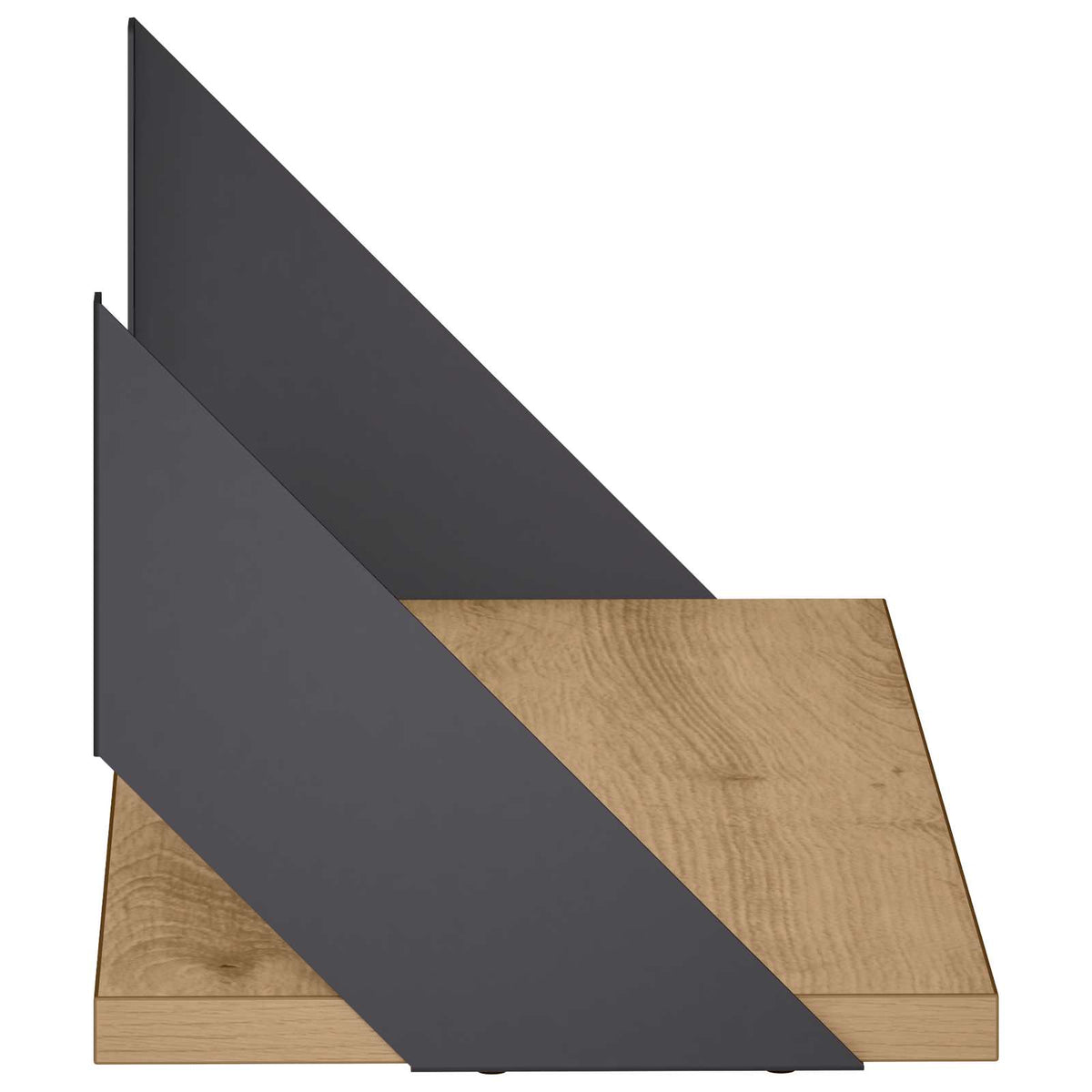 Sieninės lentynos 2 vnt. Artisano ąžuolo 50 x 20 x 17 cm