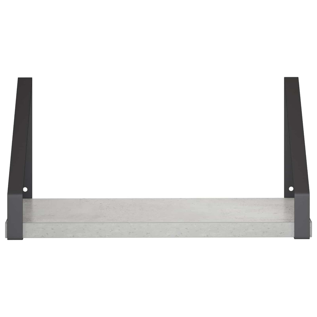 Sieninės lentynos 2 vnt. Betono pilka 30 x 16 x 15,5 cm