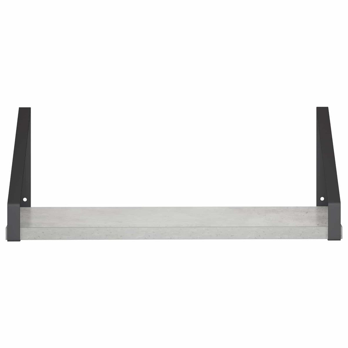 Sieninės lentynos 4 vnt. Betono pilka 40 x 16 x 15,5 cm
