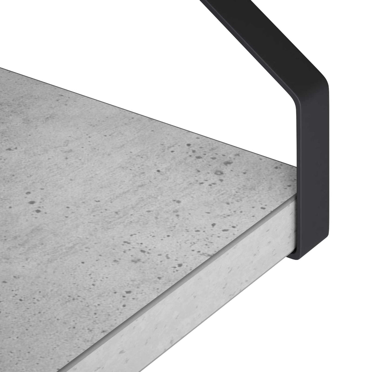 Sieninės lentynos 6 vnt. Betono pilka 40 x 16 x 15,5 cm