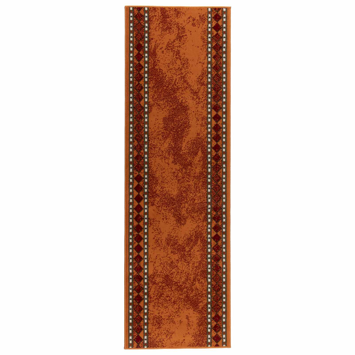 Bėgimo kilimėlis FLORNES Austas Oranžinė PP 7 mm