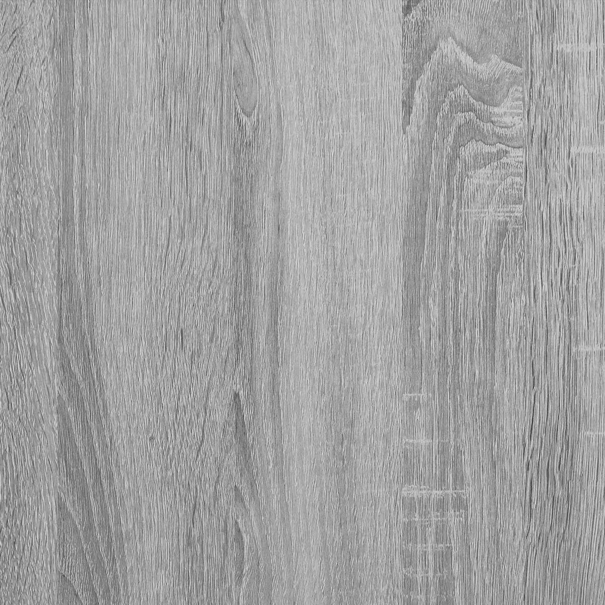 Žurnalų stovas su lentyna 2 pcs Pilkas Sonoma 80 x 12 x 30 cm
