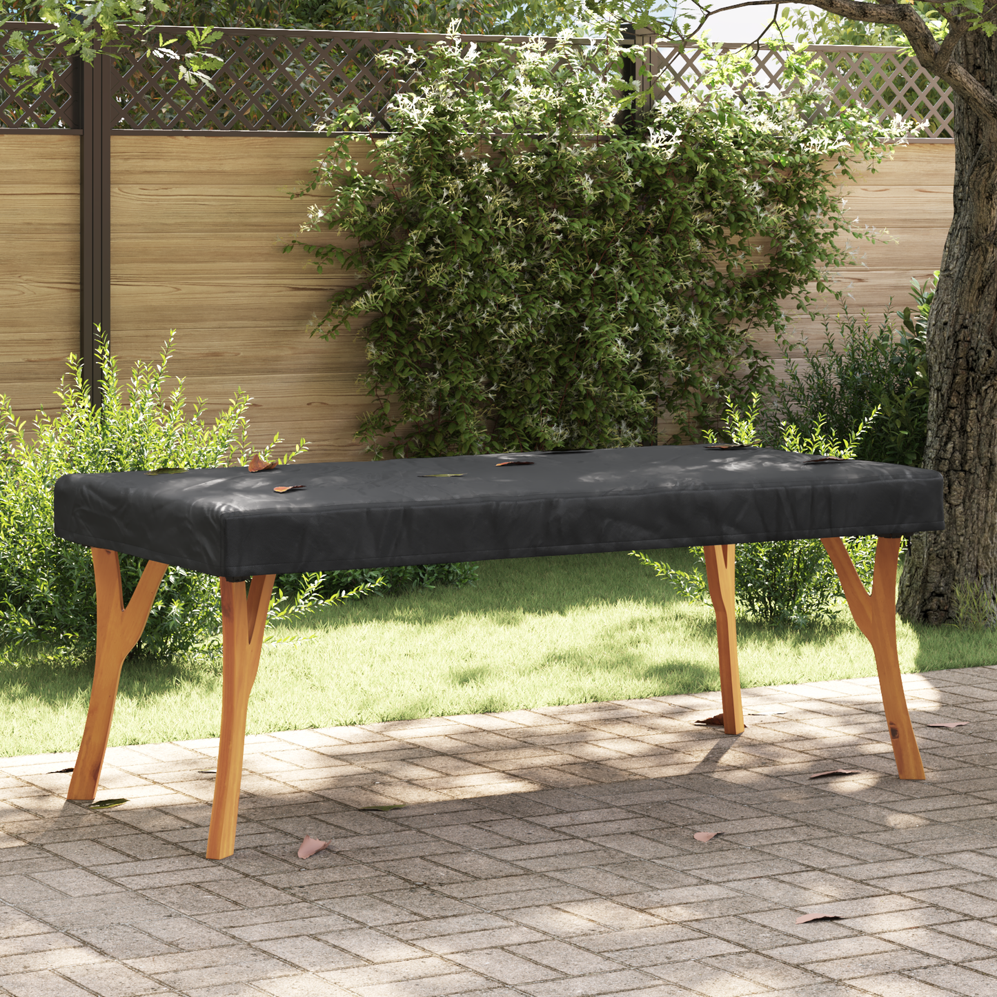 Lauko baldų uždangalas 182 x 92 x 15 cm 210D Oxford audinys