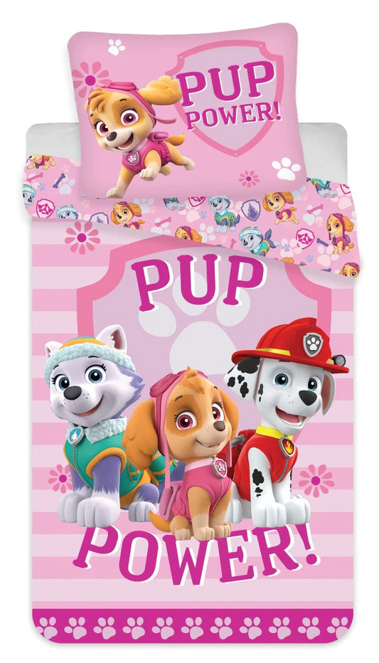 Vaikiškas patalynės komplektas Paw Patrol (140 × 200 cm, 2 dalių)