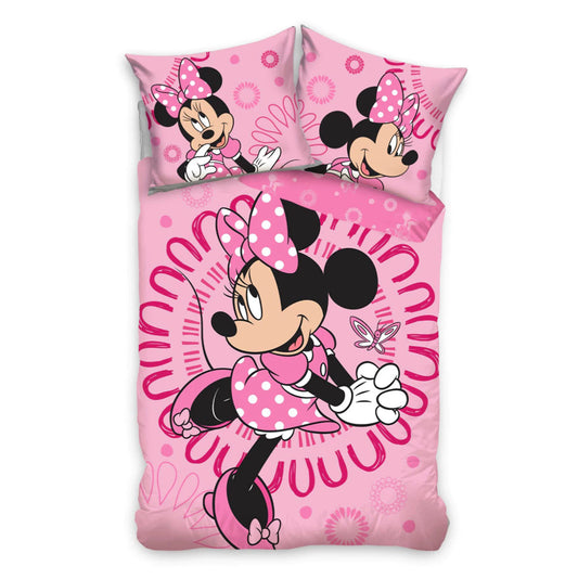 Vaikiškas patalynės komplektas Disney Minnie Sightly (140x200, 2 dalių)