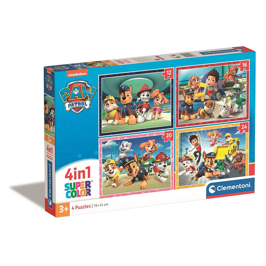 Clementoni dėlionė Paw Patrol BRIDGE  4 in 1