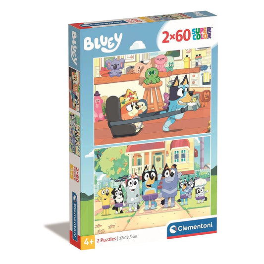 Clementoni dėlionė BLUEY IMAGINATION 2x60 det.