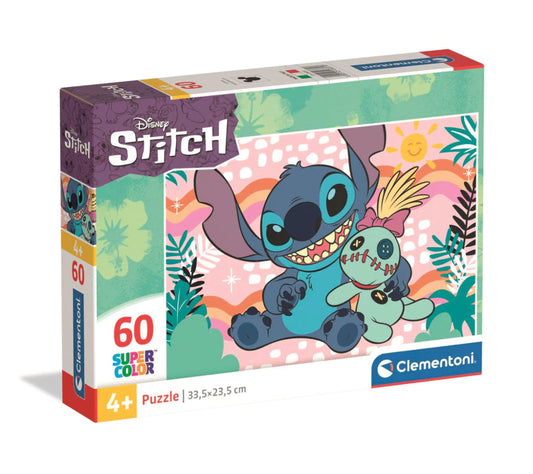Clementoni dėlionė Disney Lilo ir Stitch SCRUMP'S DAY 60 det.