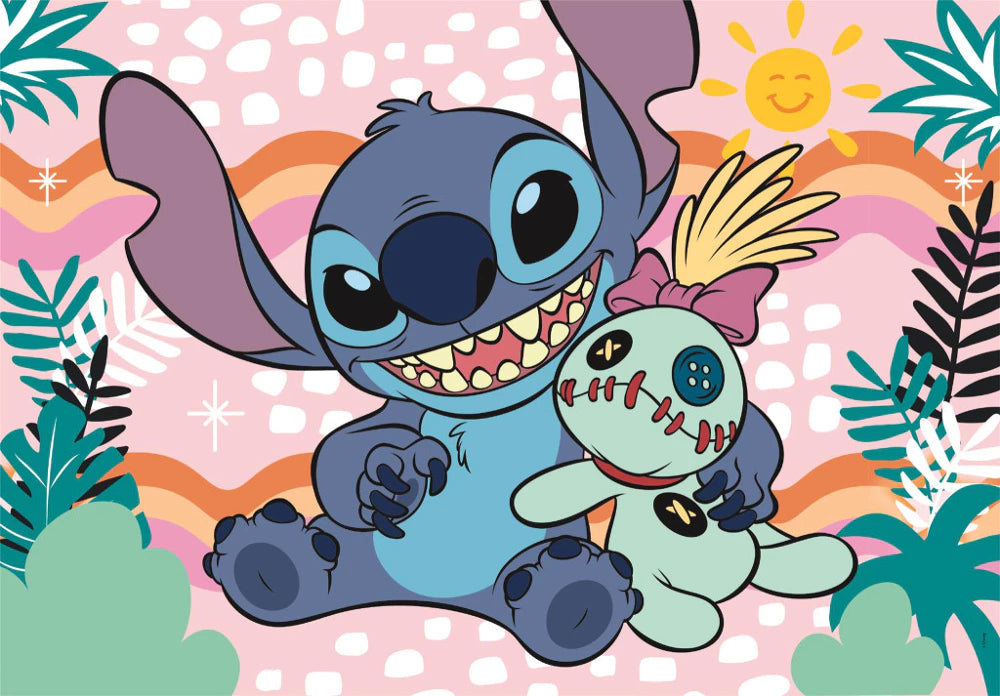 Clementoni dėlionė Disney Lilo ir Stitch SCRUMP'S DAY 60 det.
