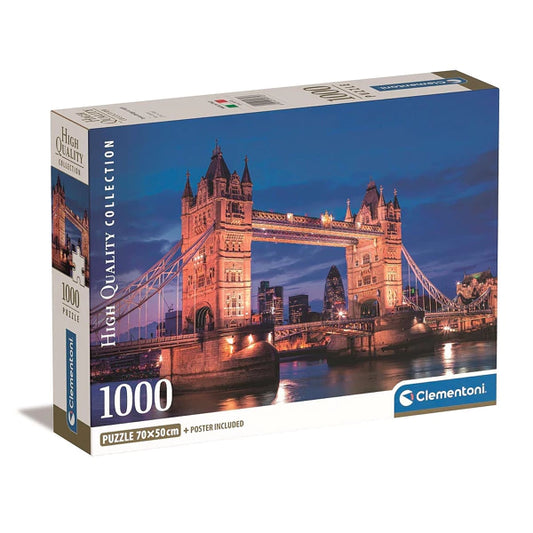 Clementoni dėlionė TOWER BRIDGE 1000 det.