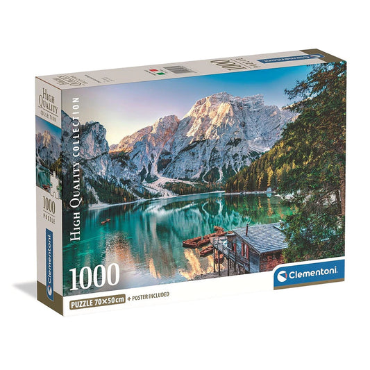 Clementoni dėlionė ITALY LAKE BRAIES 1000 det.