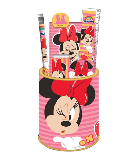 Disney Minnie Wink kanceliarinių prekių rinkinys – 7 dalys