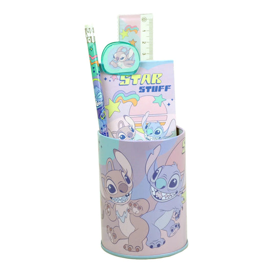 Disney Lilo ir Stitch – „Žvaigždžių šuo“ kanceliarinių prekių rinkinys, 7 vnt.