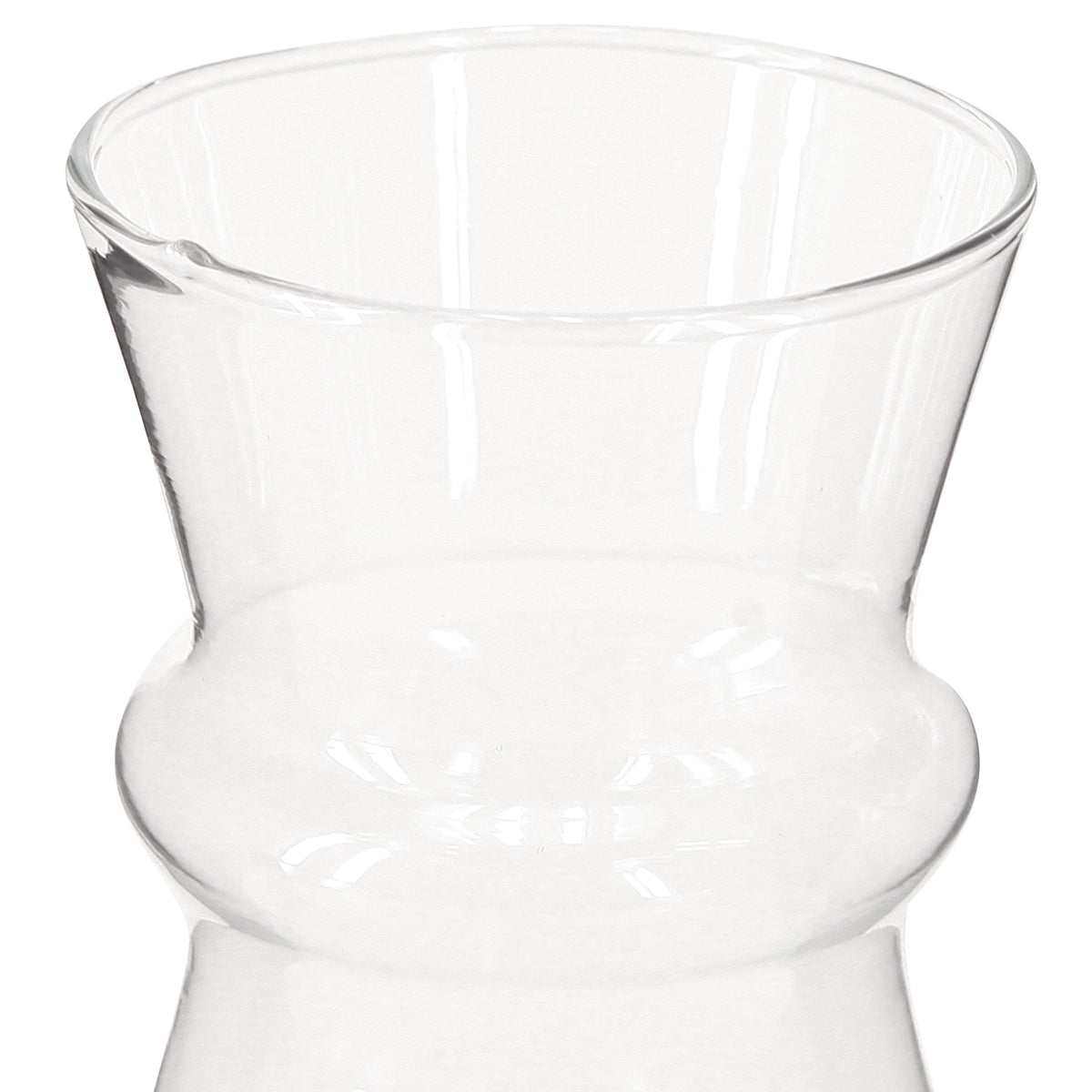 Stiklinė hiacinto vaza (Skaidri)