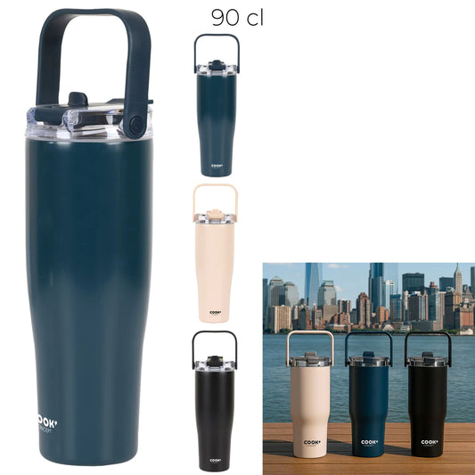 Kelioninis puodelis „New York Uni“, 900 ml
