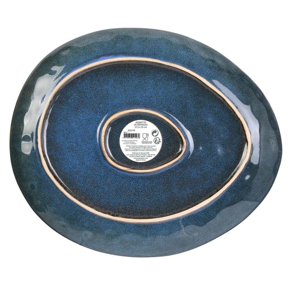 Lėkštė Akmenukas (27,5 x 23 cm)