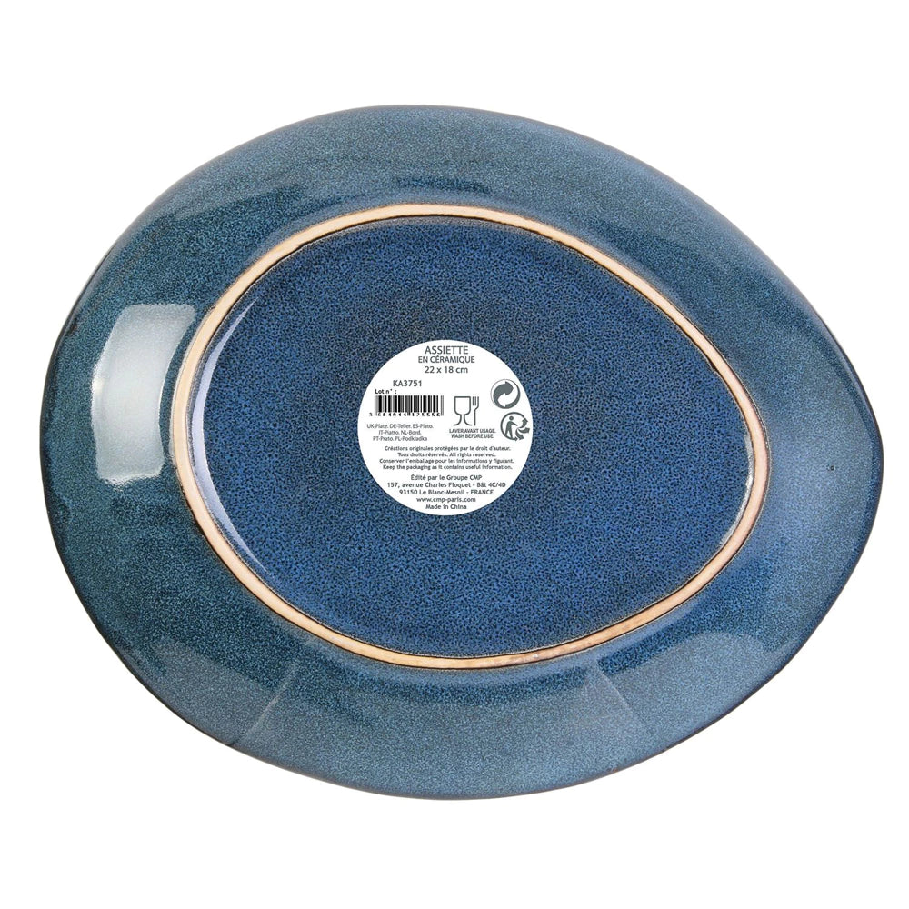 Lėkštė Akmenukas (22 x 18cm)