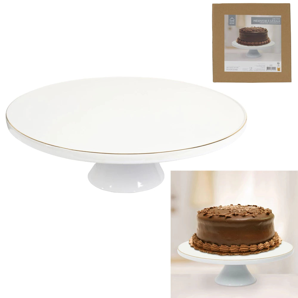 Porcelianinis torto stovas Lisere Doré Ø31 cm)