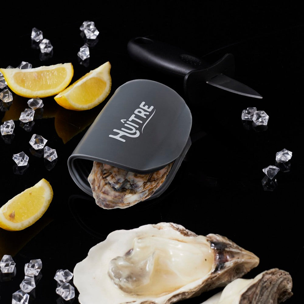 Austrių peilis su silikoniniu laikikliu