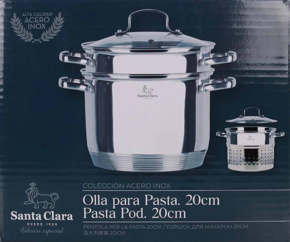 Santa Clara makaronų puodas su dangčiu (4,5l)