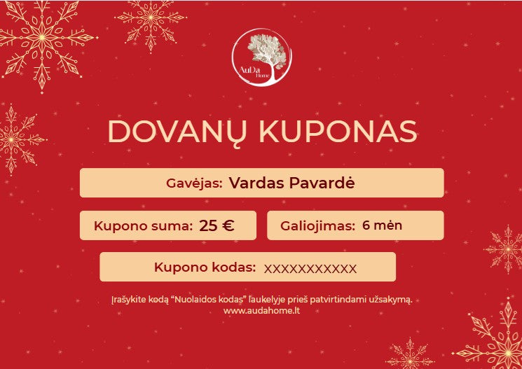 Dovanų kuponas