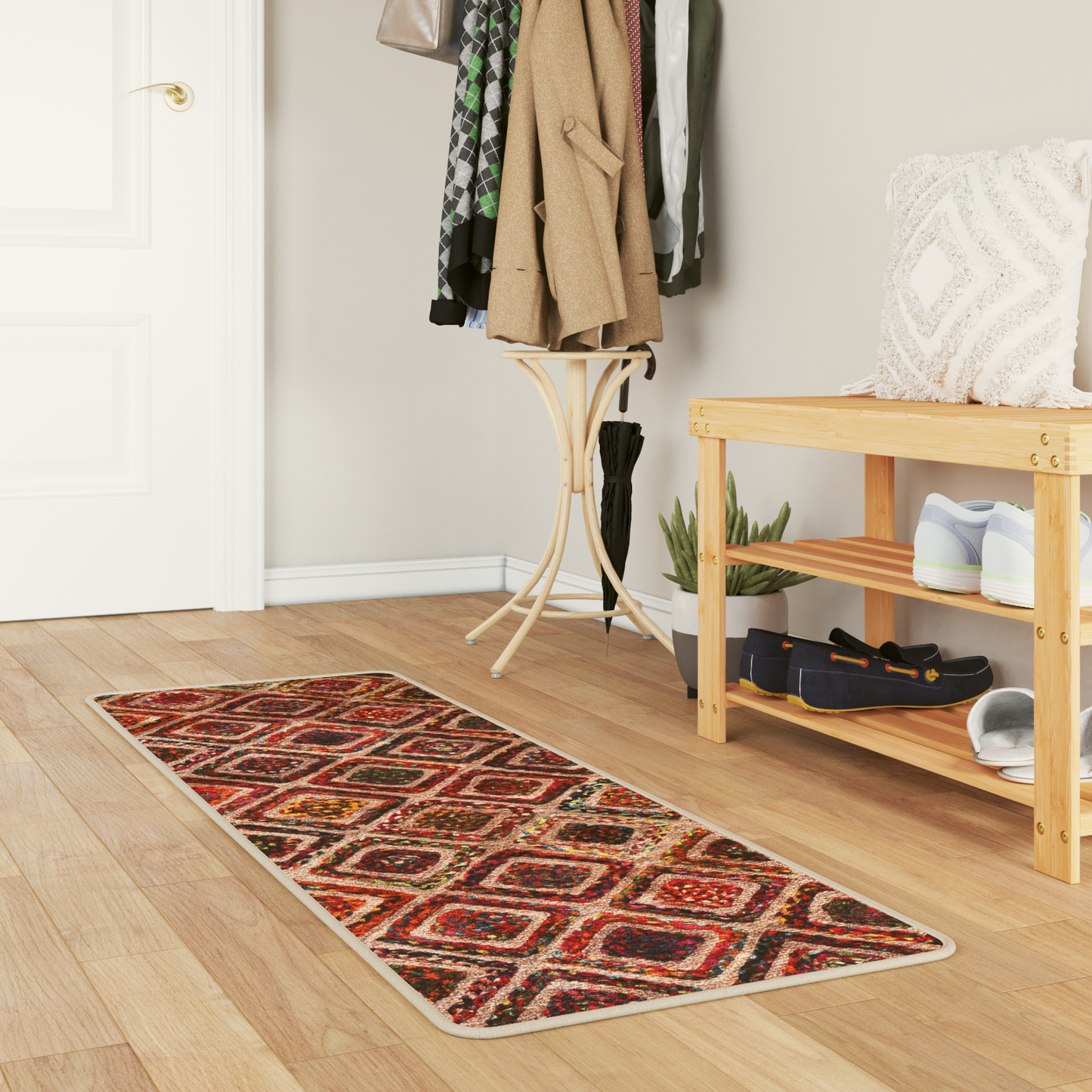 Kilimėlis MARSA Įvairiaspalvis 50 x 100 cm Poliesteris ir PVC