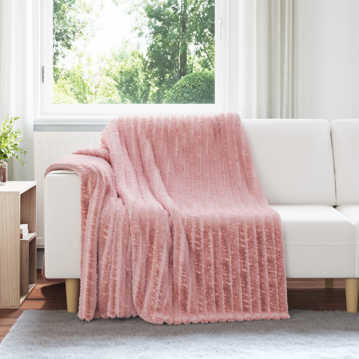 Mesti antklodės 6 pcs Rožinė 200 x 150 cm Flysas