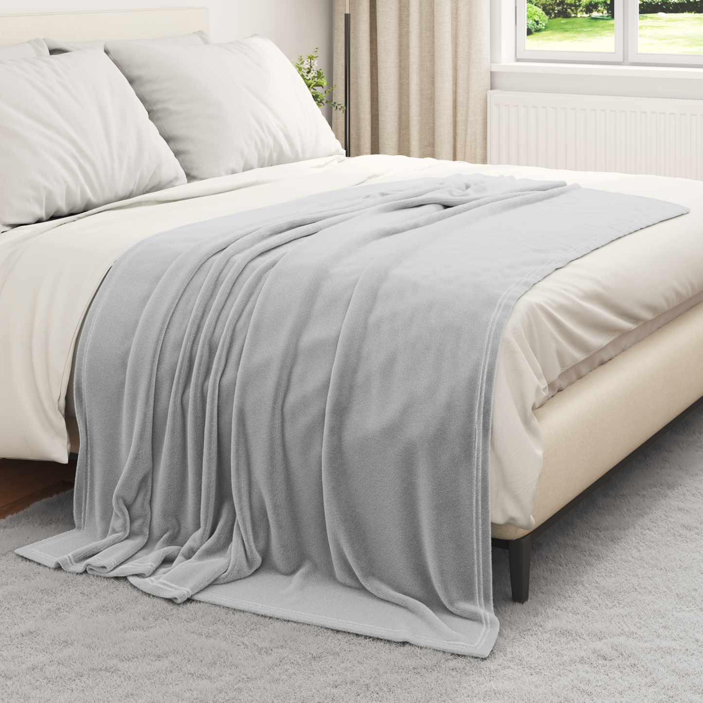 Mesti antklodės 6 pcs Pilka 150 x 200 cm Flysas
