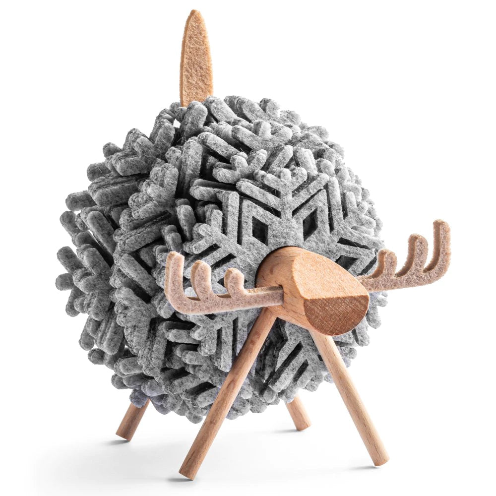 MOOSE veltinio padėkliukai (pilka, juoda 12 vnt.)