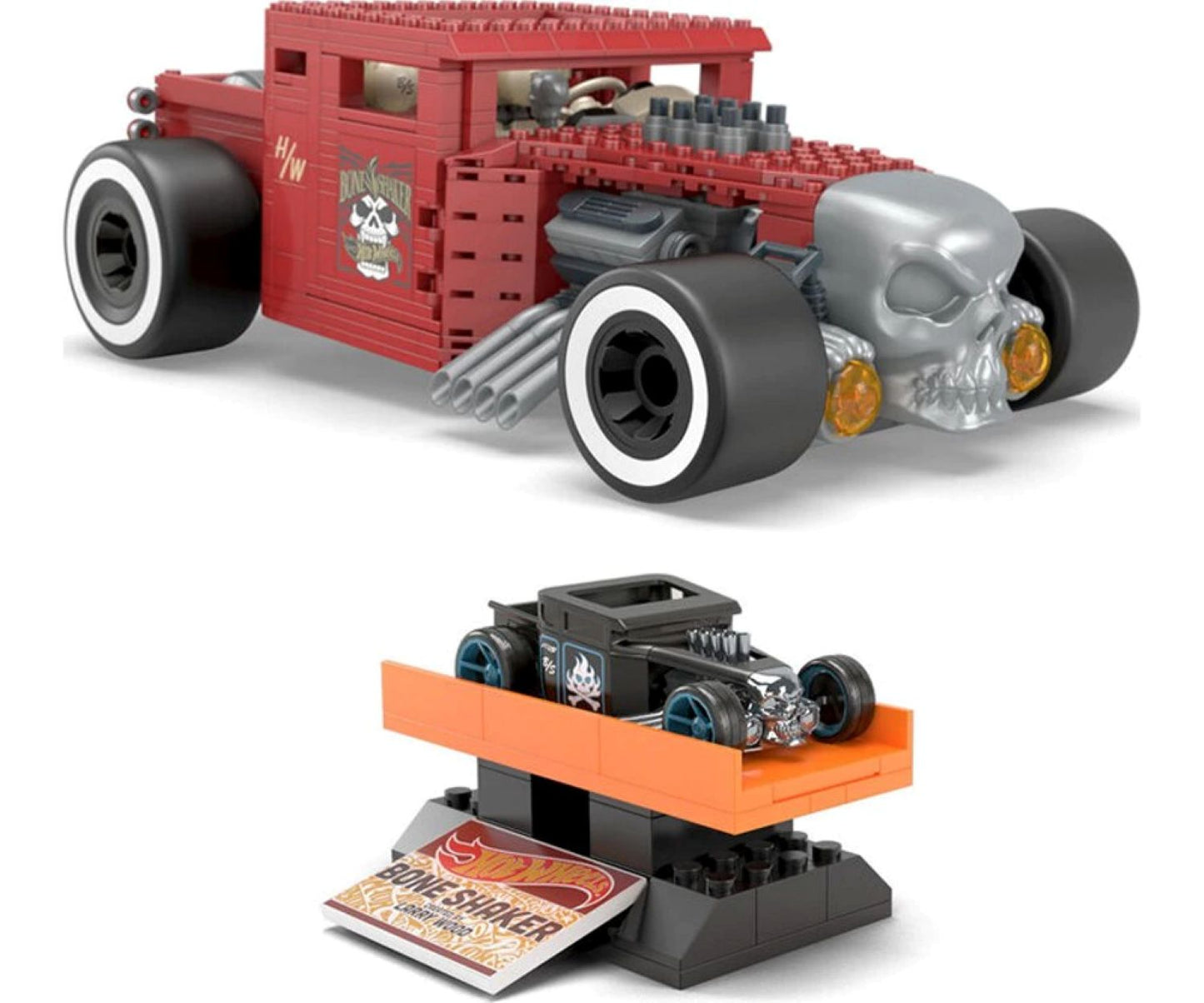 MEGA Hot Wheels Bone Shaker konstruktorius (904 detalės)