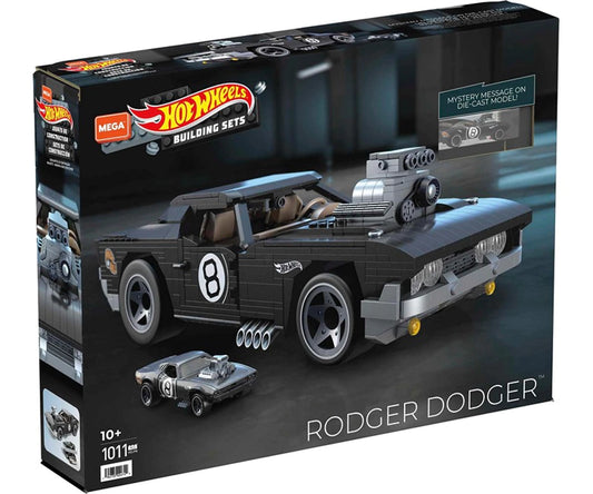 Mega Hot Wheels Rodger Dodger konstravimo rinkinys – 1011 dalių (34 x 48 cm)