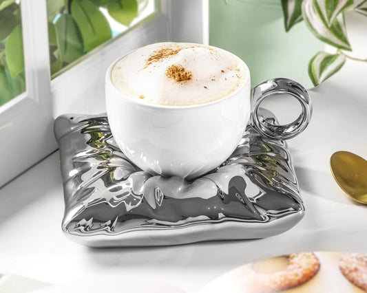 Karališkas puodelis ( Baltas)