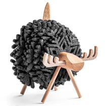 MOOSE veltinio padėkliukai (pilka, juoda 12 vnt.)