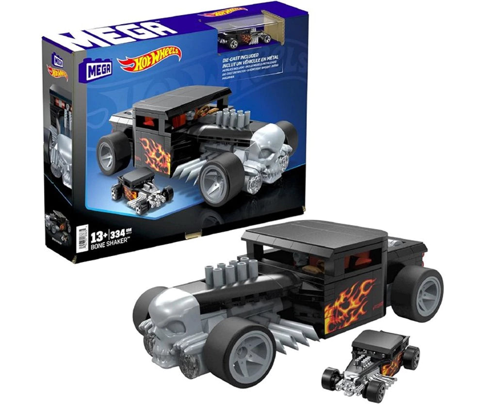 Mega Hot Wheels Bone Shaker konstruktorius 1:24 (334 detalės)