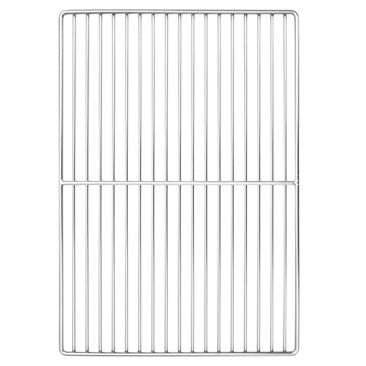 BBQ grotelių laikiklis su rankenomis stačiakampis 47x32,5 cm 304 nerūdijantis plienas