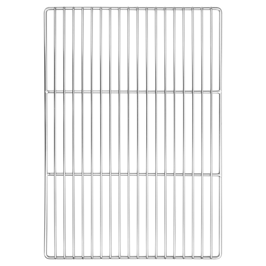 BBQ groteles su rankenomis stačiakampio forma 50x35 cm 304 nerūdijantis plienas