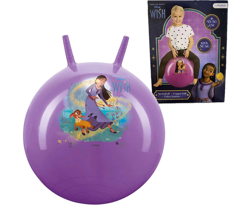 Šokinėjimo kamuolys Disney Wish (Violetinis)