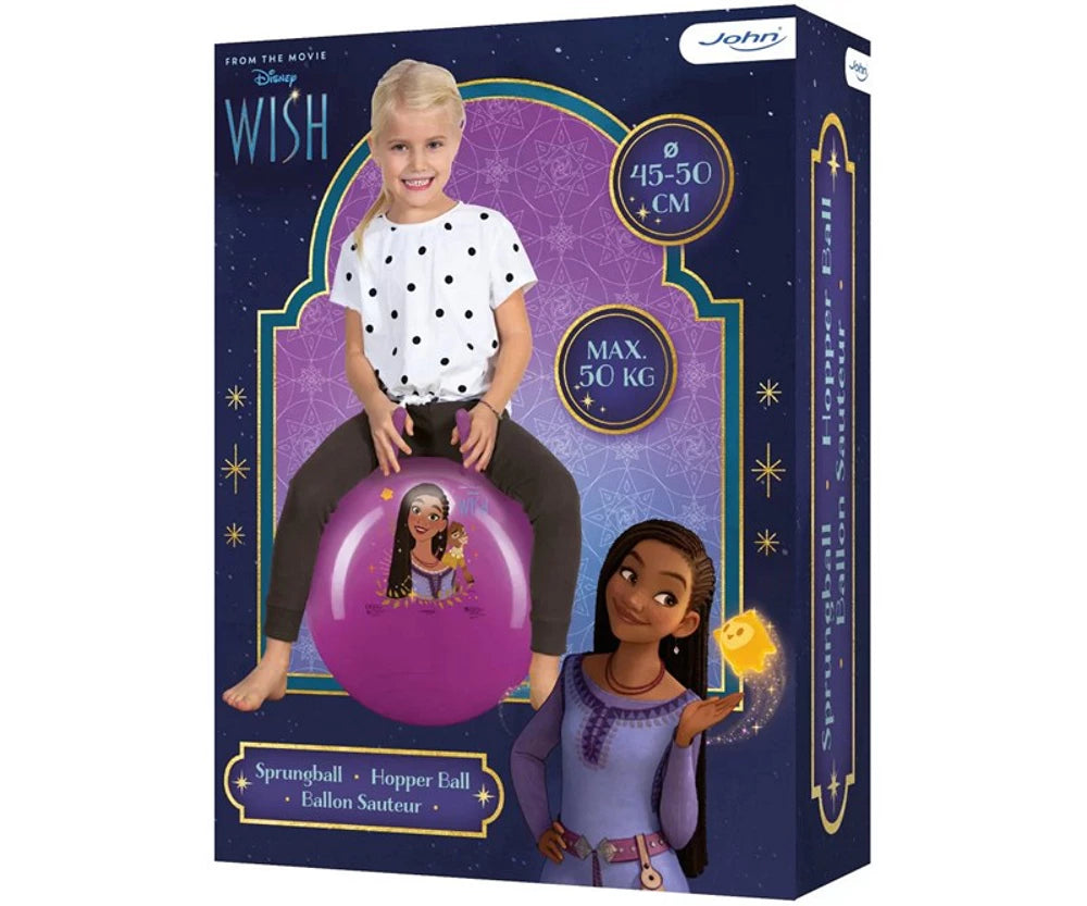Šokinėjimo kamuolys Disney Wish (Violetinis)