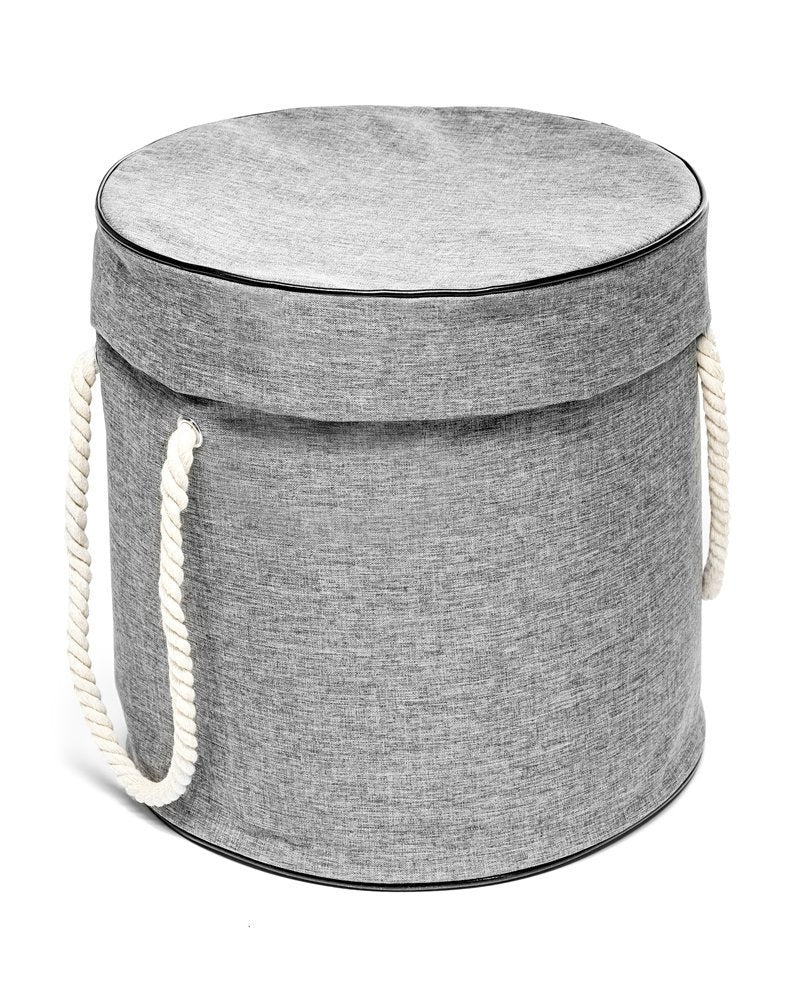 Žaislų krepšys su 2in1 žaidimų kilimėliu – GELTONAS