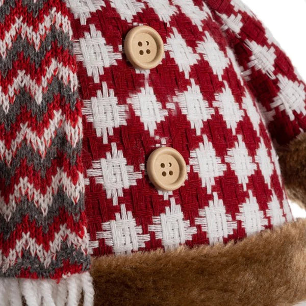 Kalėdinis sniego senis ant ištraukiamų kojelių ( iki 105 cm)